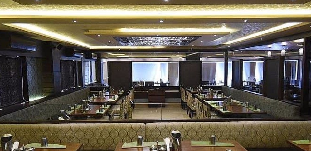 Andhra Chicken Biryani served at Nagarjuna, Residency Road, known for Best Spicy Biryani in Bangalore since 1994.