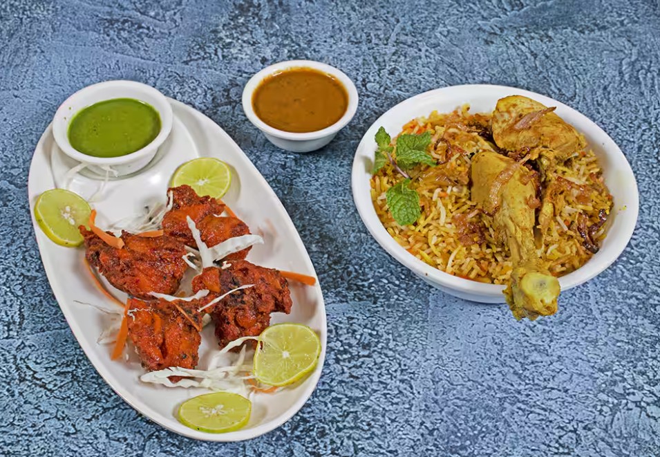 Ambur Biryani Point restaurant ambiance in Koramangala, Best Biryani in Bangalore for a date night.