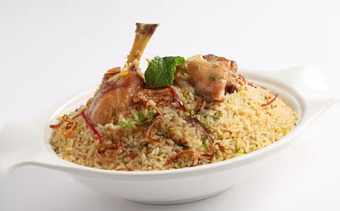 Muslim-style Pot Biryani from Rahhams, Frazer Town, a popular outlet for Best Biryani in Bangalore.