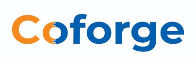 Coforge Technologies company logo. IT consulting and digital solutions provider in Noida.