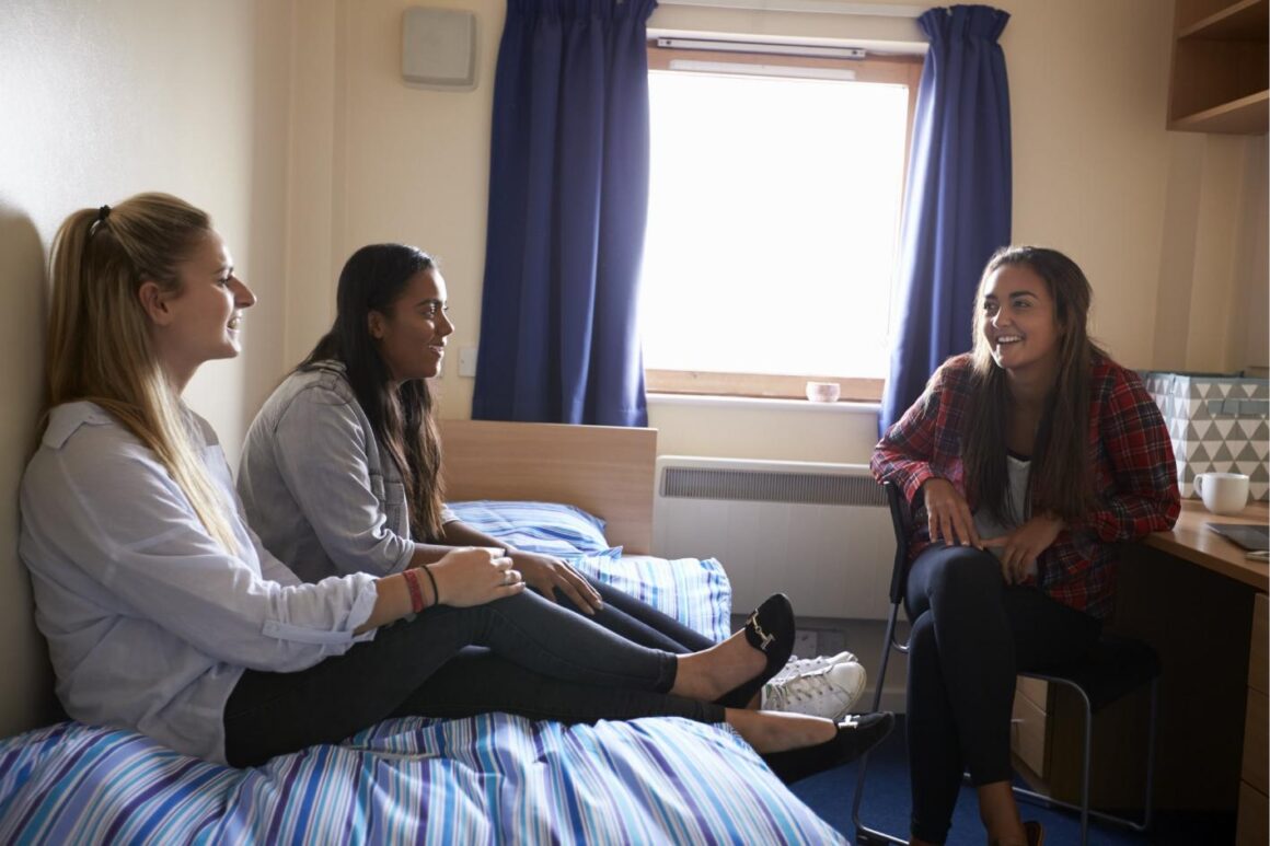 What does student accommodation include?
