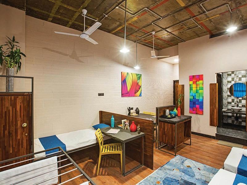 3 sharing room. coliving spaces in chennai