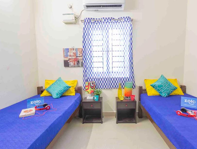 2 sharing room.coliving spaces in chennai