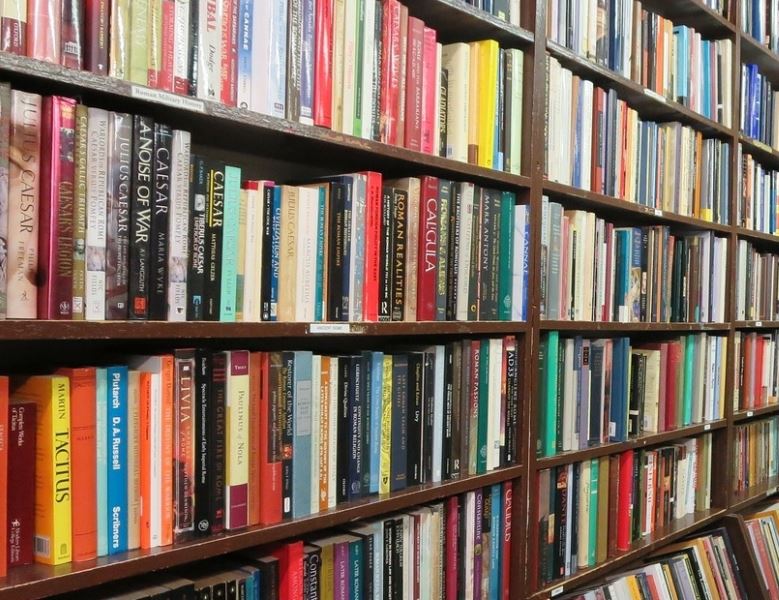 Book shelf: Nalanda Book Shop