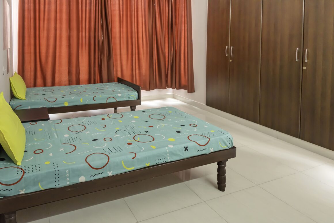 2 sharing room. coliving spaces in chennai