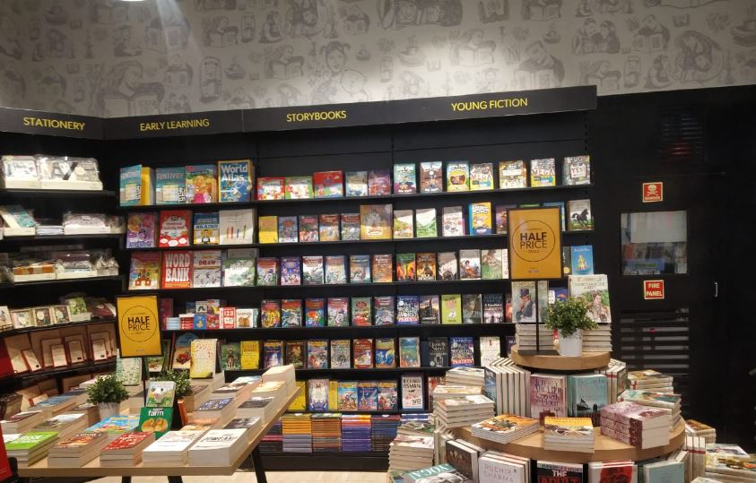 Book shelves 

Crossword book Store in Lucknow